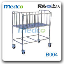 Stainless Steel Hospital Baby Bed (infant bed) B004